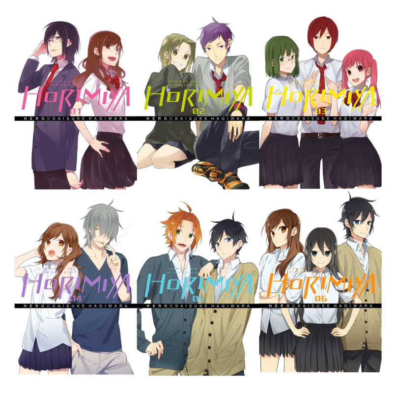 MANGA Horimiya 1-6 TP