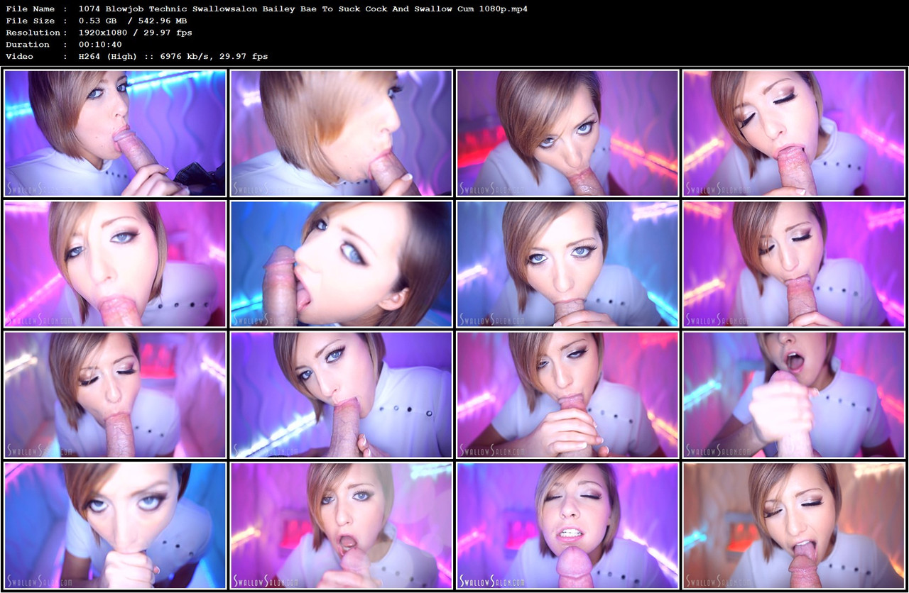1074 Blowjob Technic Swallowsalon Bailey Bae To Suck Cock And Swallow Cum 1080p mp4