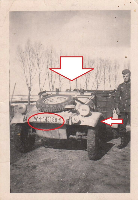 Foto Kübelwagen Typ 82,VW Kübel,Notek,Tarn,Volkswagen,Div.Abz. R