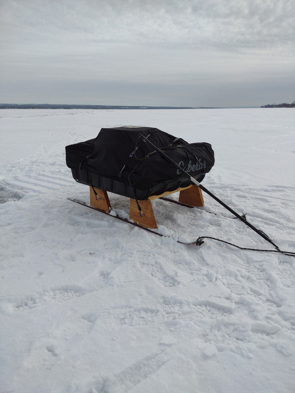 smitty sled with ice sled