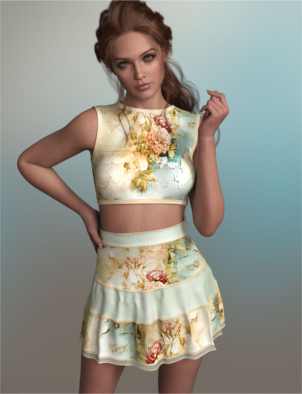 dForce Isabella Outfit for Genesis 9