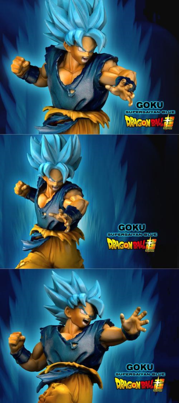 Goku Supersaiyan Blue – 3D Print Model