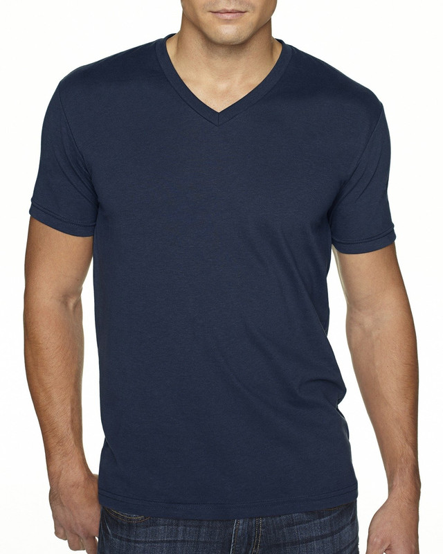 Next Level Apparel Herren Wildleder V-Ausschnitt T-Shirt 6440 - Bild 10 von 10