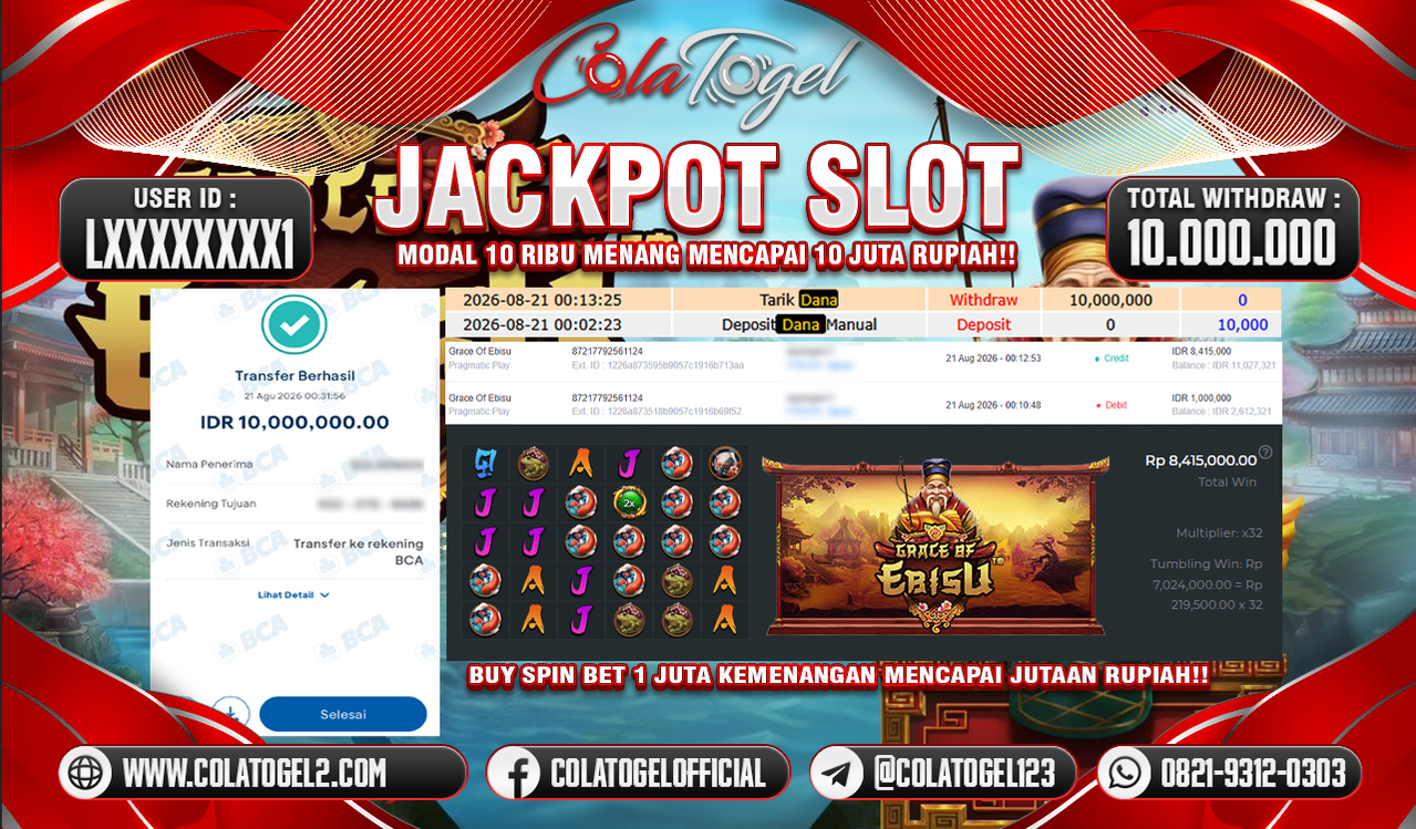JACKPOT SLOT GACOR!!