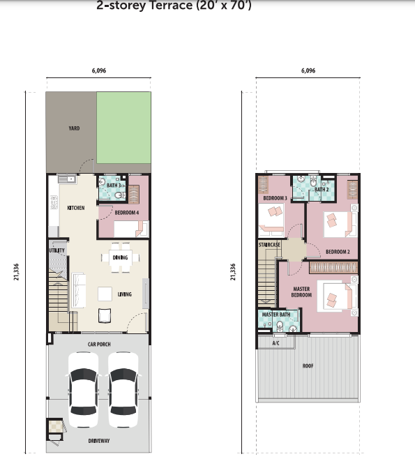 Astella Phase 1 Type B floor plan in D'Island, Puchong, Selangor