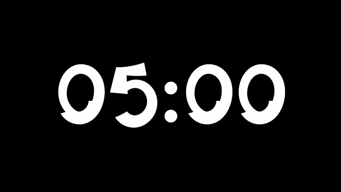 Elevation Transparent Background — 5-Minute Countdown without Background