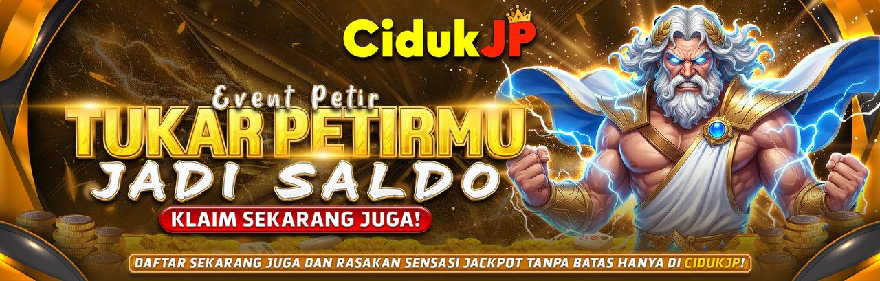 CIDUKJP Jos! Terjamin Mudah Menang (CIDUK JP) Agen Slot Deposit Mulai 10rb
