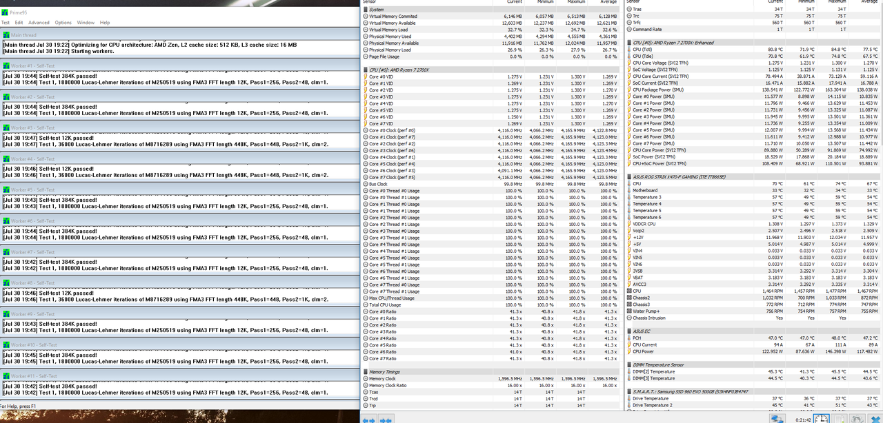 Ryzen2700X offset mode