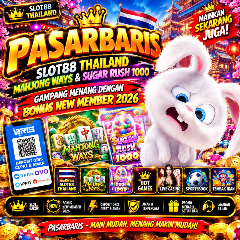 PASARBARIS Slot88 Thailand Mahjong Ways Sugar Rush 1000  