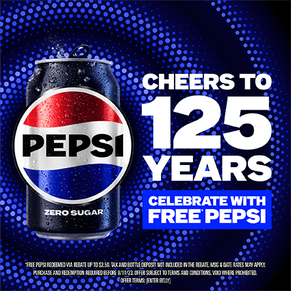 Get a Free 20oz Pepsi Product After Rebate from 8/28 – 9/4 Get a Free 20oz Pepsi Product After Rebate from 8/28 – 9/4