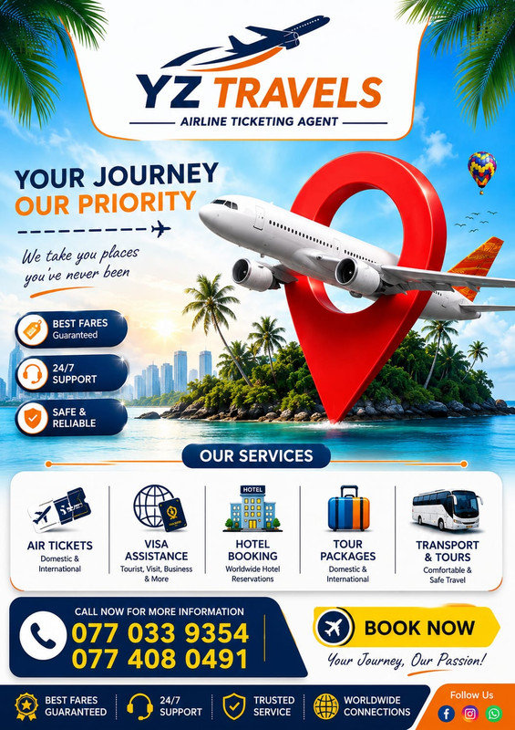 YZ Travels Complete Services Poster