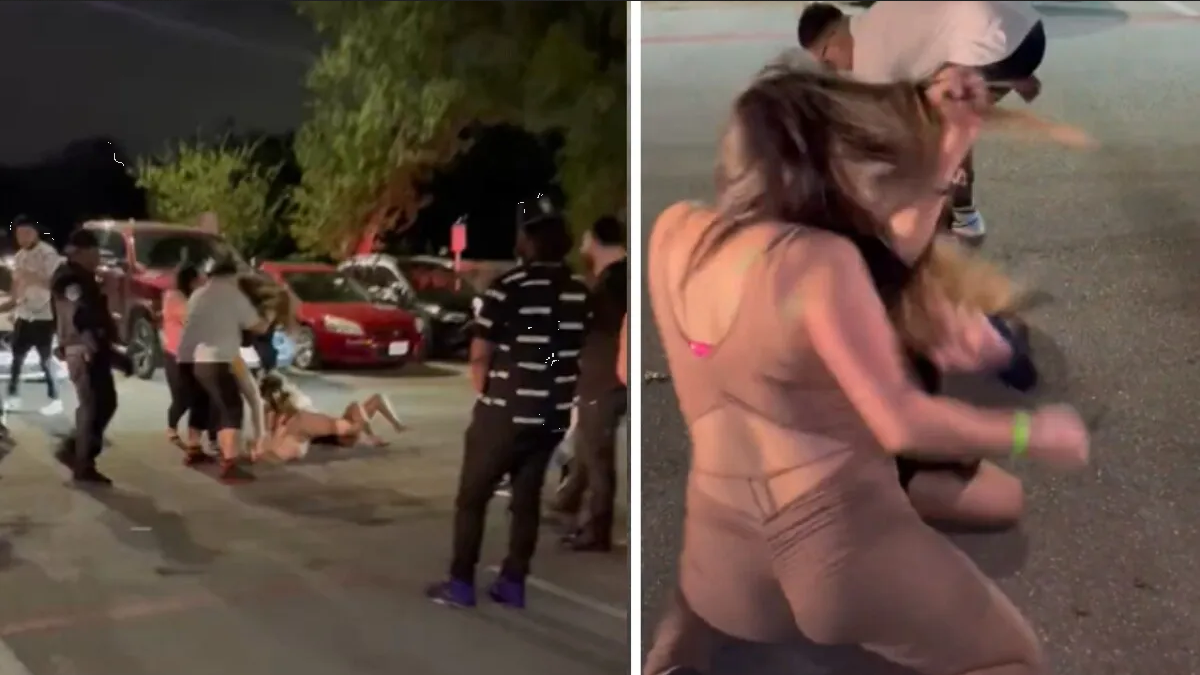 Mujeres protagonizan campal afuera de un reconocido antro de Texas