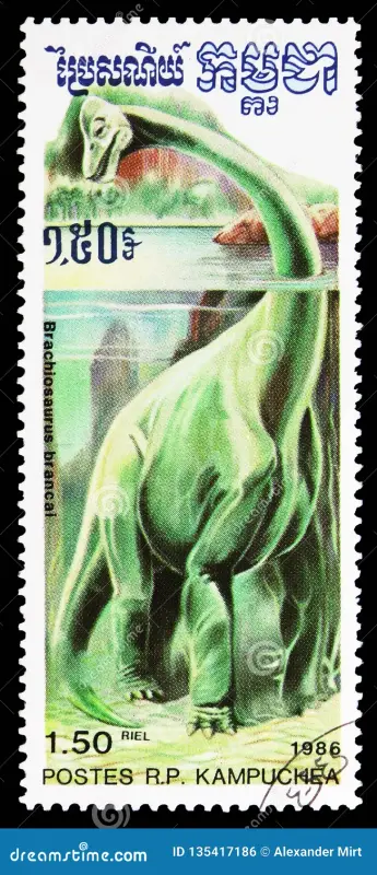 brachiosaurus-brancai-prehistoric-animals-serie-circa-moscow-russia-september-stamp-printed-kampuche