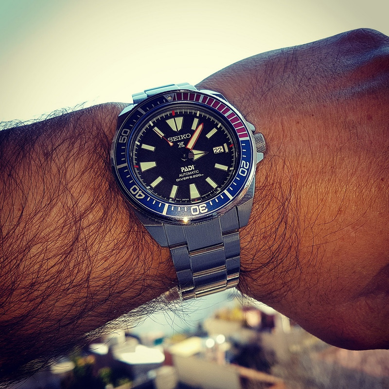Seiko Prospex 'Samurai' PADI SRPB99 Cal. 4R35 200M  (1)