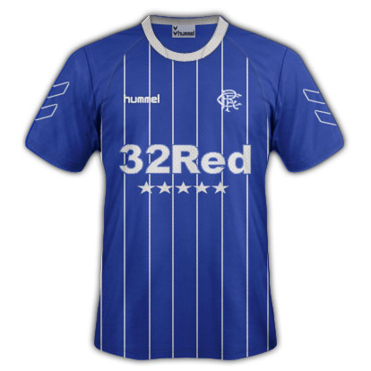 rangers striped home
