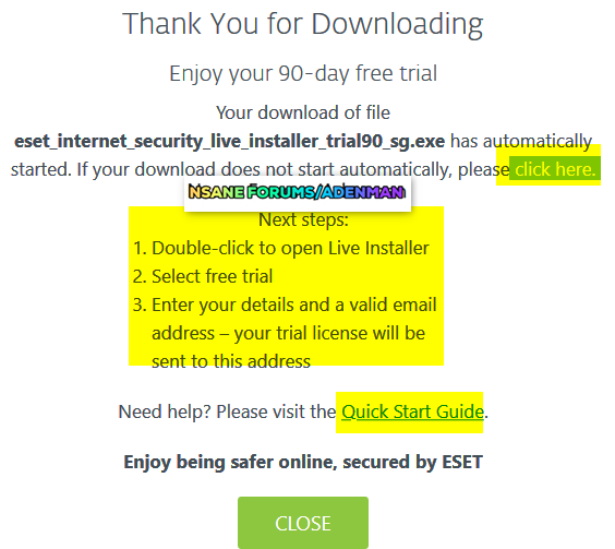 90 day free trial of ESET Internet Security EDITION 2020 - Giveaways - Nsane  Forums