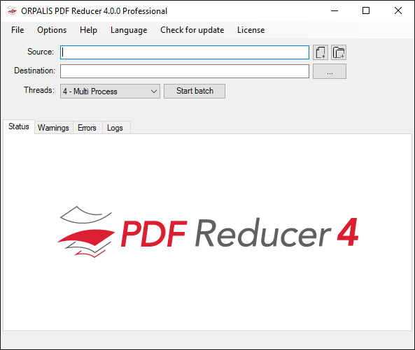 ORPALIS PDF Reducer 4.0.8 Professional Untitled
