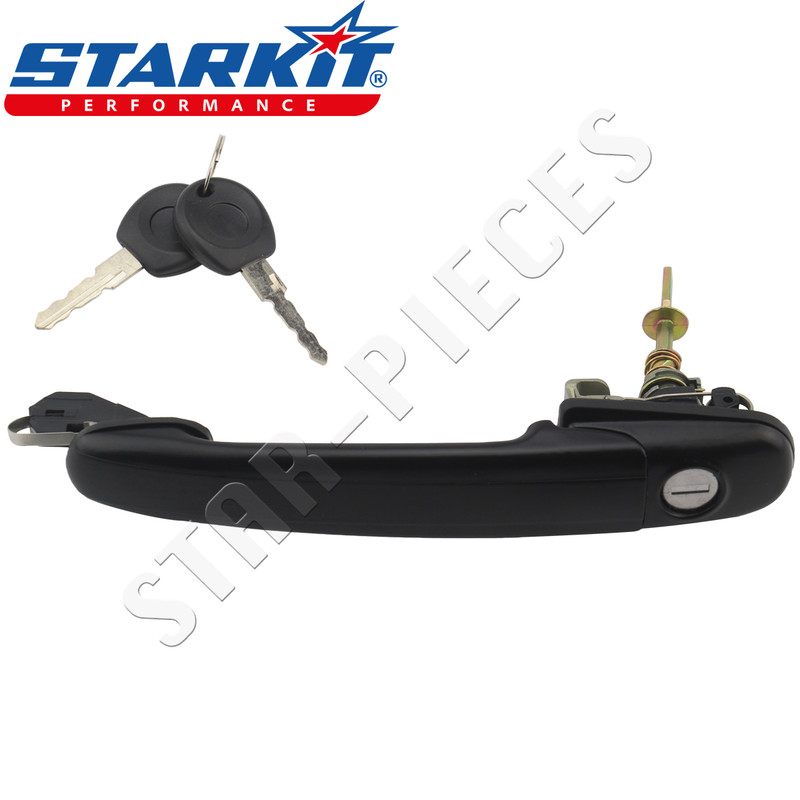 Poignée De Porte Avec Clés Pour VW Caddy II (1995-2004) - Avant Droite 56mm - Neuf