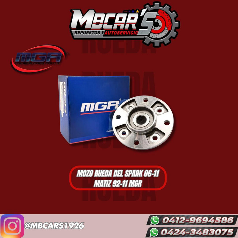 MOZO RUEDA DEL CHEV SPARK 06-11 / MATIZ 92-11
