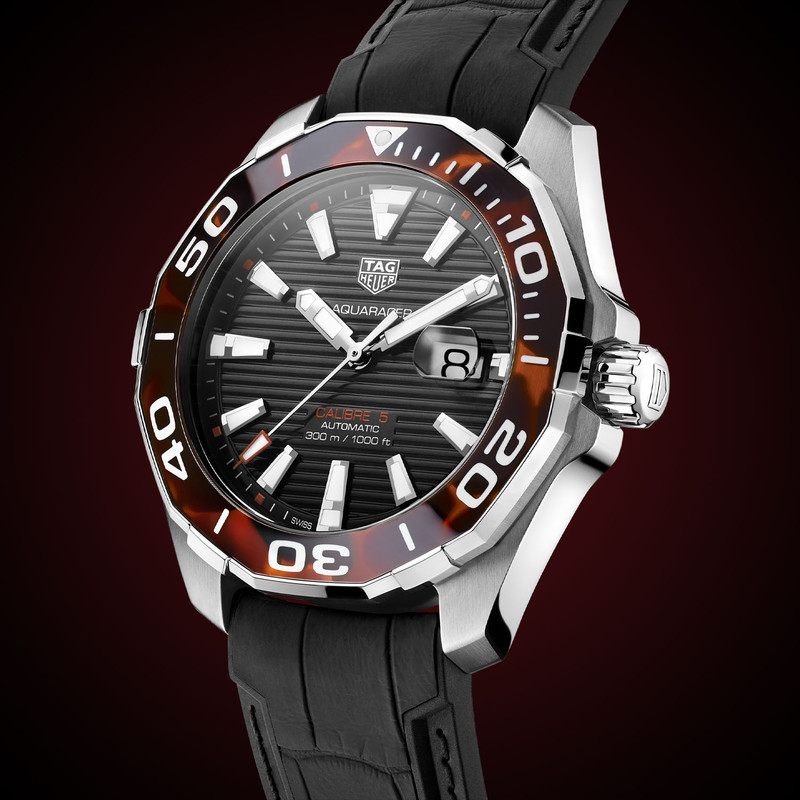 TAG-Heuer-Aquaracer-43mm-Calibre-5-Automatic-Tortoise-Shell-Effect-Brown-WAY201N.FT6177-1
