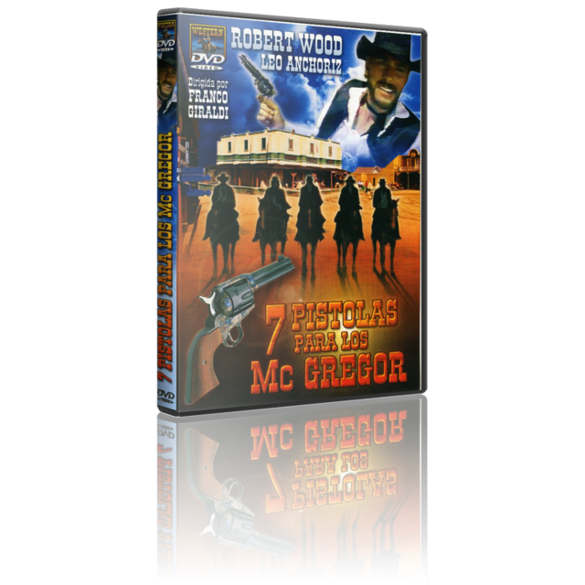 Portada - 7 Pistolas Para los McGregor [DVD5Full] [PAL] [Cast] [Sub:Nó] [1966] [Western]