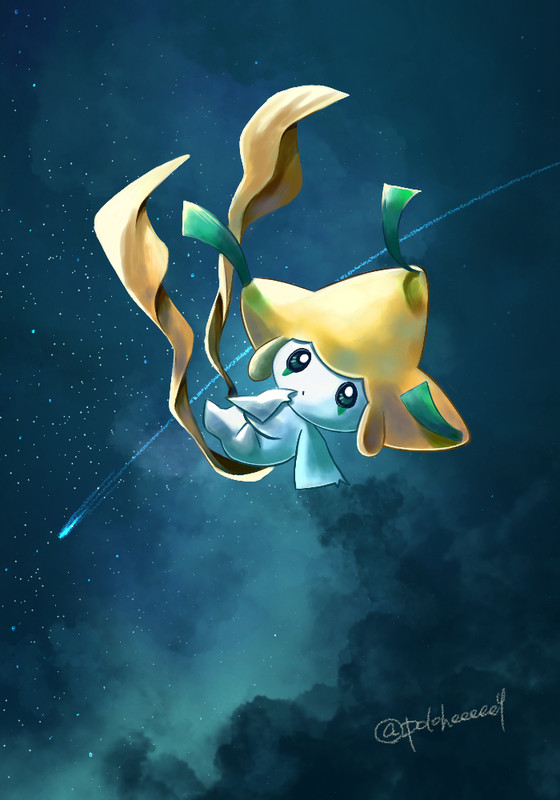 jirachi-pokemon-drawn-by-tanakoo-polohee