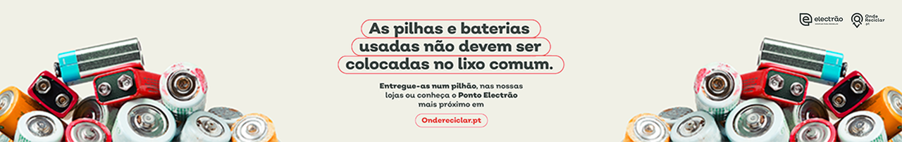 Onde colocar as pilhas usadas