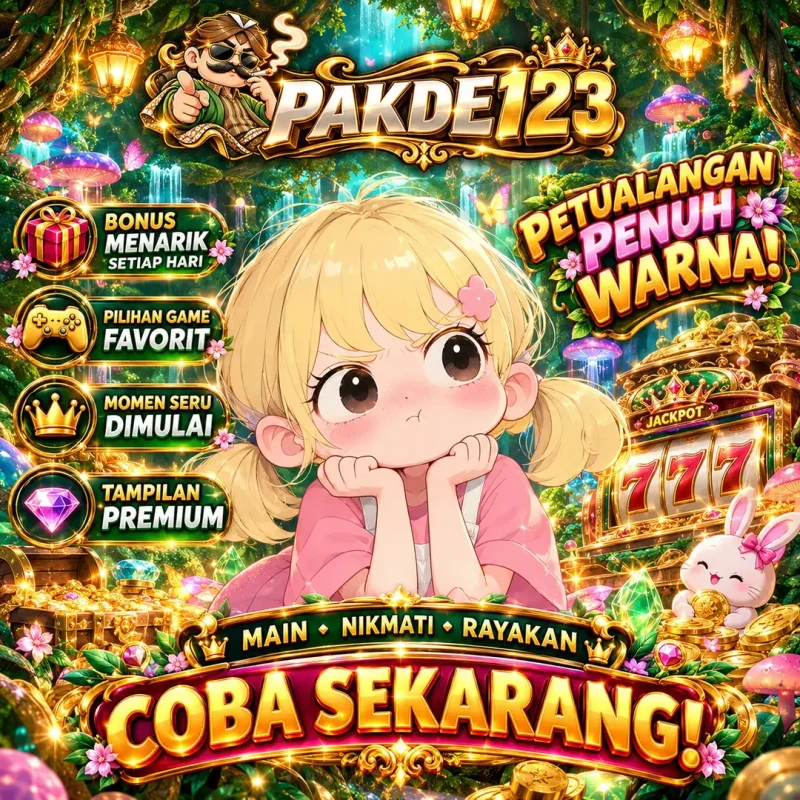 PAKDE123 | Cari hiburan digital yang selalu punya kejutan baru? PAKDE123 menghadirkan pilihan game online dengan tantangan seru, misi menarik, dan sistem hadiah yang menambah semangat bermain. Temukan permainan favoritmu dan nikmati pengalaman gaming yang lebih berwarna.