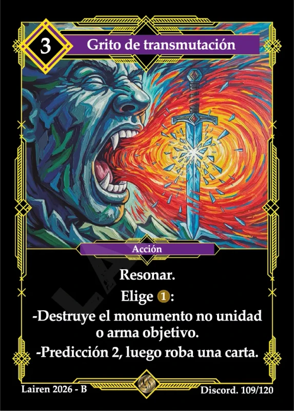 GRITO DE TRASMUTACION