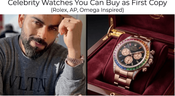 Celebrity Watches First Copy: Rolex & AP Replicas (2026)