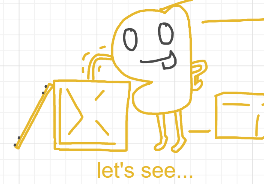 A panel from The Prime Number Few, episode eight of the Board Boards object show by Furretwalk/WalkingFurret.