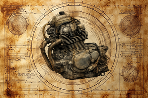 bp motorcycle engine