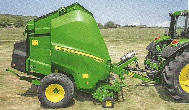 JOHN DEERE. Rotoempacadoras cámara prensable variable 461-M-461-M