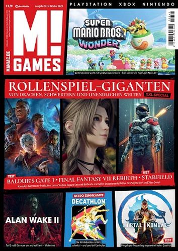 Cover: M! Games Magazin Oktober No 361 2023