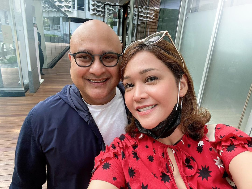 Maia Estianty bersama Irwan Mussry