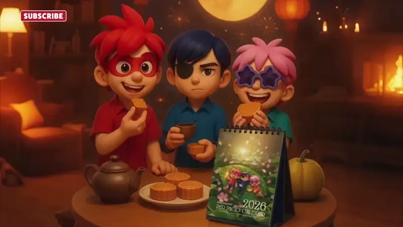 RED PACO 2026 Calendar