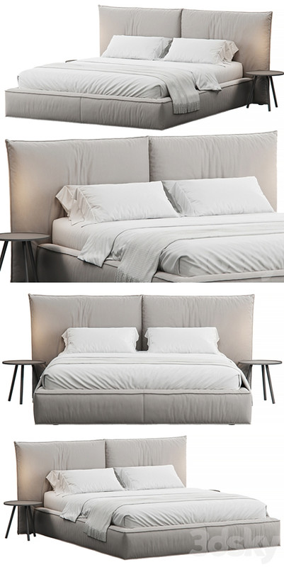 IMBOTTITO Upholstered Bed By Devina Nais