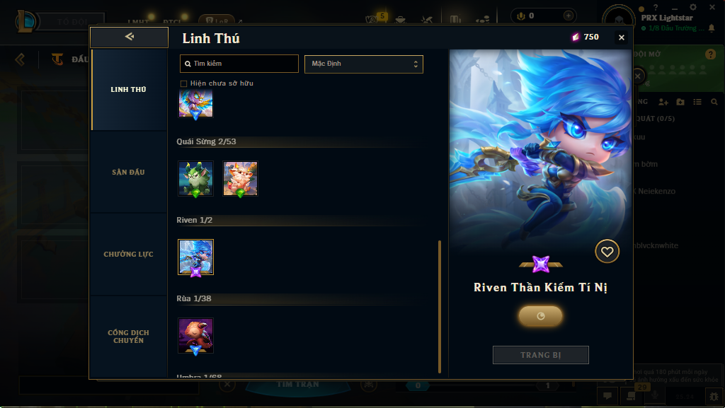 Acc DTCL # - Không Khung