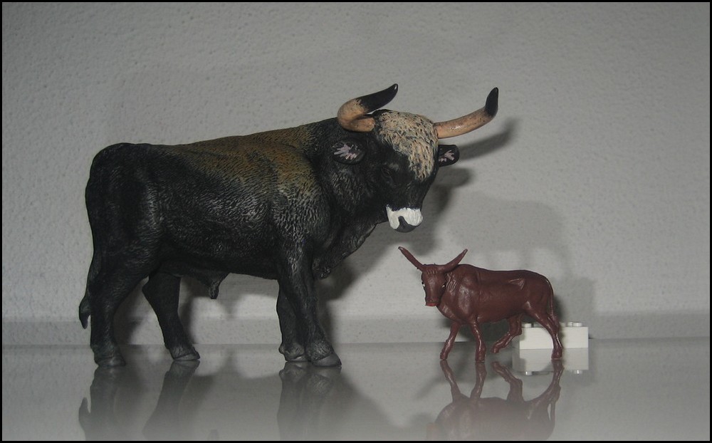 Early Aurochs model by Miguel in my collection! Migaurochbull