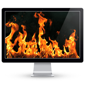 Fireplace Live HD Screensaver 4.3.1 macOS