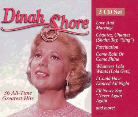 Dinah Shore - 36 All Time Greatest Hits (1999)