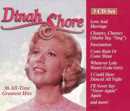 1aa03f0d ec3f 4c00 8720 847ddc464d5c - Dinah Shore - 36 All Time Greatest Hits (1999)