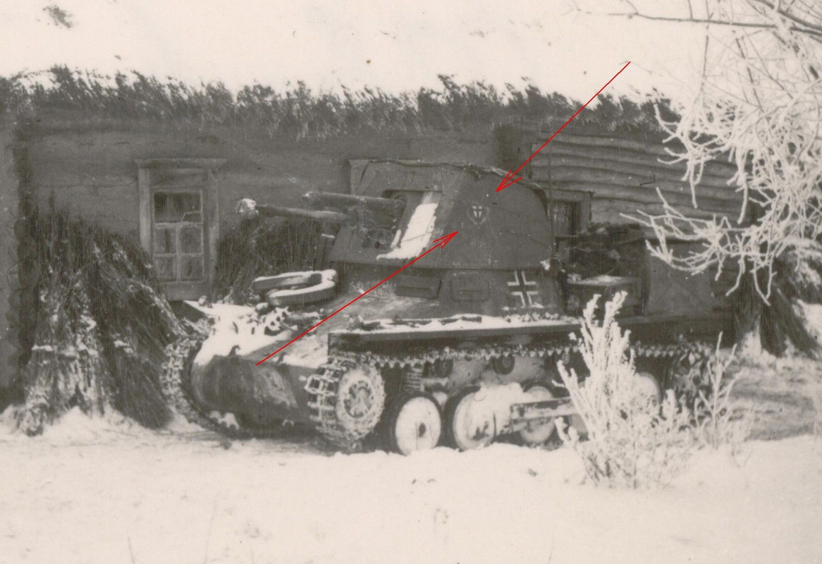 orig. Foto, Panzerjäger I, 4,7-cm-PaK 36(t) SFL 