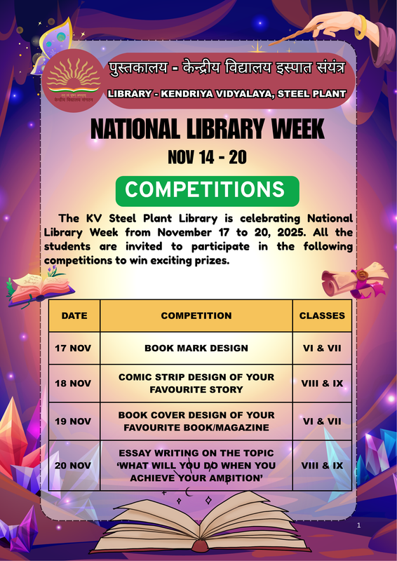 National Library Week Announcement