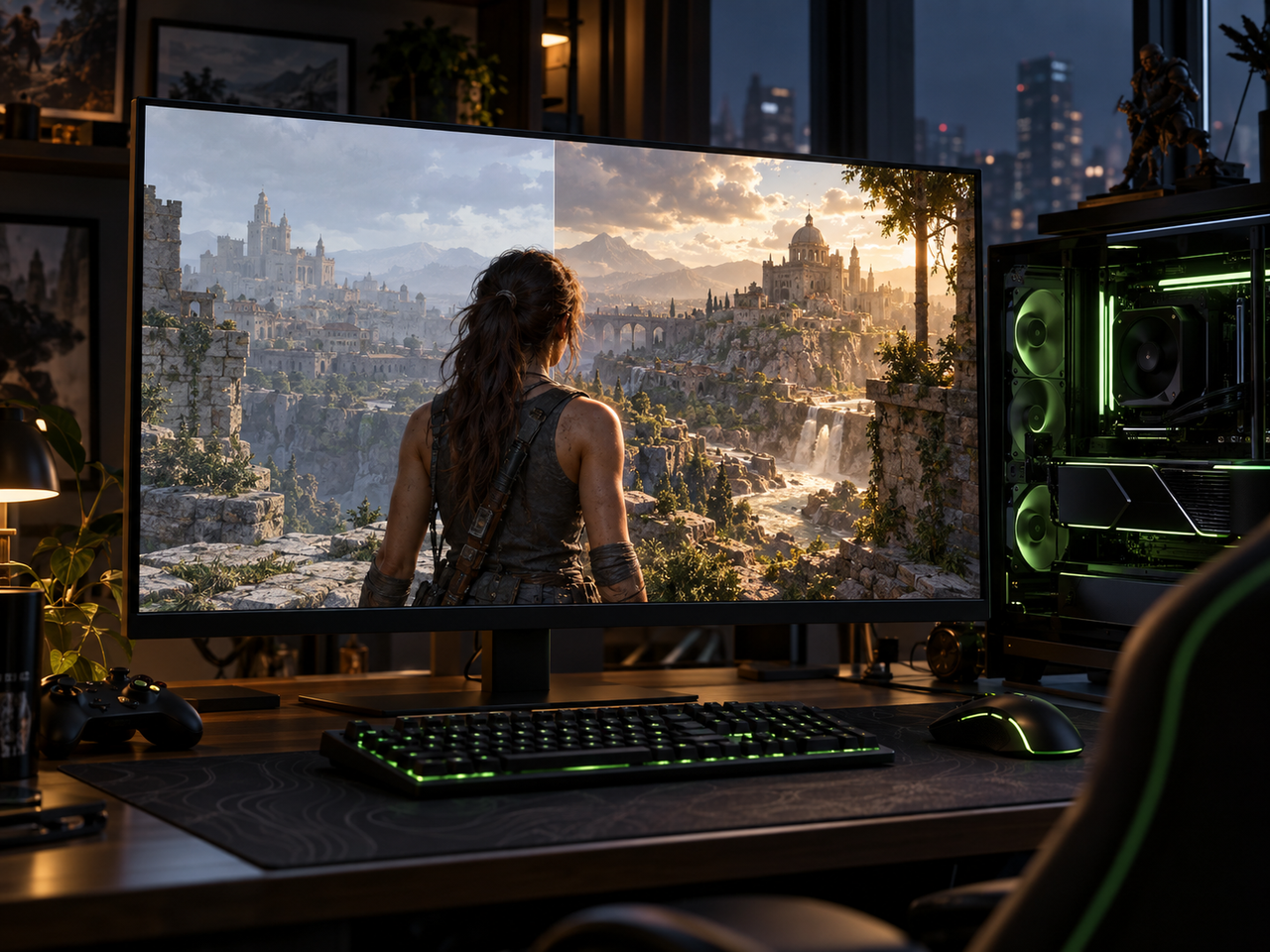 A NVIDIA está levando o DLSS para um território diferente daquele que tornou a tecnologia popular entre jogadores de PC.