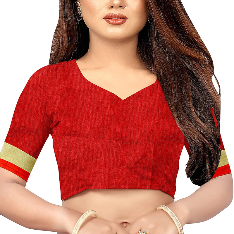 Saree de red con volantes con blusa pieza con volantes ropa de fiesta étnico sari para mujer - Imagen 20 de 21