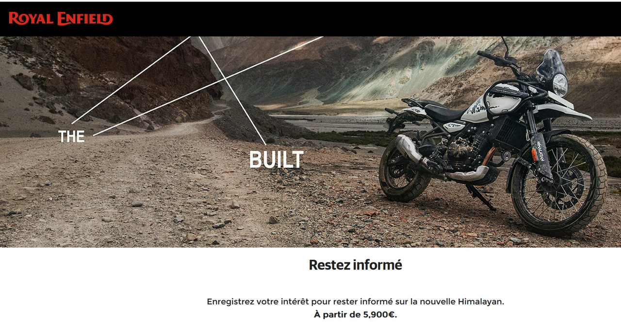 Tarif annoncé site Royal France 26-11