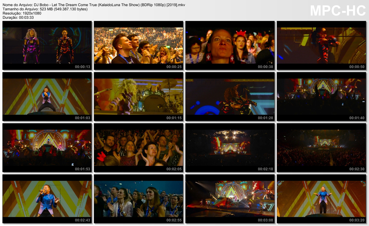 DJ Bobo - Let The Dream Come True (KalaidoLuna The Show) (BDRip 1080p) [2019]