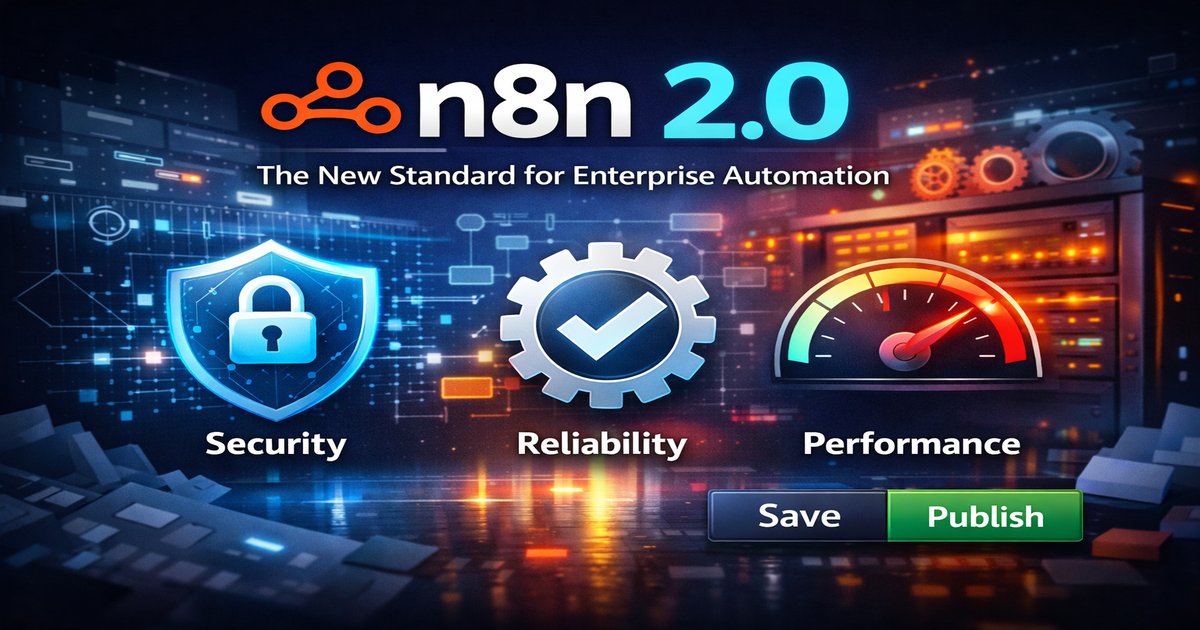 n8n 2.0: The New Standard for Enterprise Automation