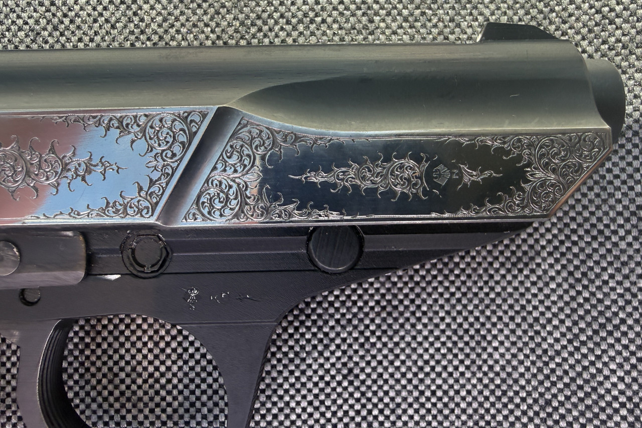Graviertes Gewehr Ansicht 6